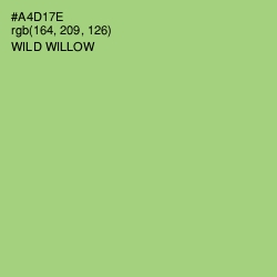 #A4D17E - Wild Willow Color Image